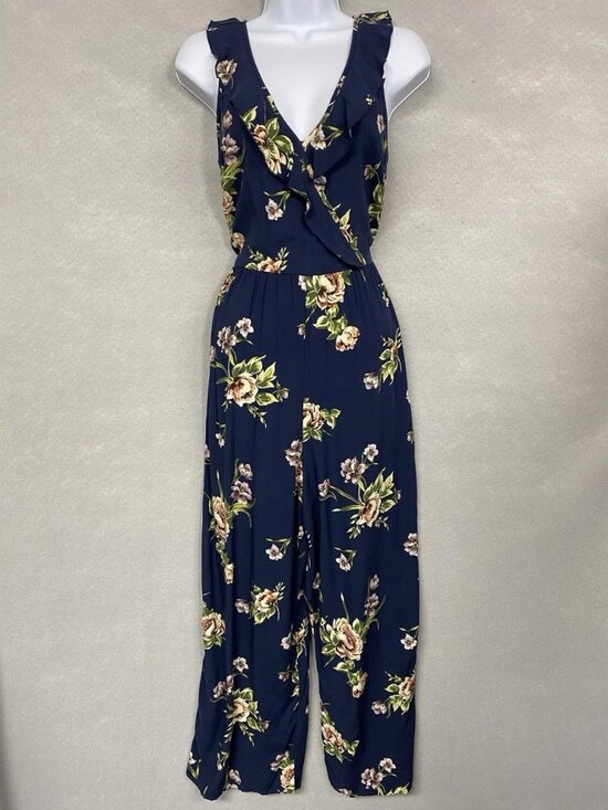 Dresses & Skirts - Jumpsuit Navy Flora